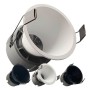 XXLED Einbau-LED 6W - 9W - 12W - LUMIS - Bridgelux-Chip - UGR11 - 3CCT - CRI +92 - Austauschbare Front