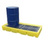 WOLFBAG Auffangpalette für 3 Fässer 228L