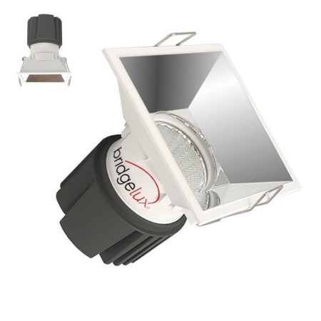 XXLED LED Downlight 15W - CHROM - QUADRATISCH - CRI+92 - UGR13