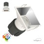 XXLED LED Downlight 15W - CHROM - QUADRATISCH - CRI+92 - UGR13 - Detailansicht