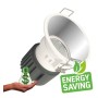 XXLED LED Downlight 15W - CHROM - KREISFÖRMIG - CRI+92 - UGR13 - technische Ansicht
