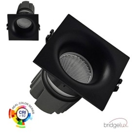 XXLED LED Downlight 15W - Schwarz - QUADRATISCH - CRI+92 - UGR13