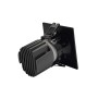 XXLED LED Downlight 15W - Schwarz - QUADRATISCH - CRI+92 - UGR13 - technische Ansicht