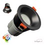 XXLED LED Downlight 15W - SCHWARZ RUND - CRI+92 - IP65 - UGR13