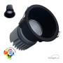 XXLED LED Downlight 15W - RUND SCHWARZ - CRI+92 - UGR14