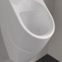 Villeroy & Boch O.novo Absaug-Urinal, ohne Deckel, DirectFlush, Zulauf von oben - Detailansicht