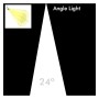 XXLED LED Downlight 15W - RUND SCHWARZ - CRI+92 - UGR14 - technische Ansicht