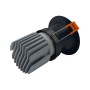 XXLED LED Downlight 15W - SCHWARZ RUND - CRI+92 - UGR13 - Produktansicht