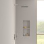 Villeroy & Boch Taro Regenbrausearm für Wandmontage eckig - technische Ansicht