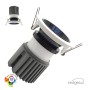 XXLED LED Downlight 15W - Schwenkbar - WEISS - SCHWARZ - CRI+92 - UGR13 - Detailansicht