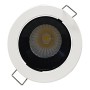 XXLED LED Downlight 15W - Schwenkbar - WEISS - SCHWARZ - CRI+92 - UGR13 - technische Ansicht