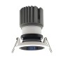 XXLED LED Downlight 15W - Schwenkbar - WEISS - SCHWARZ - CRI+92 - UGR13 - technische Ansicht