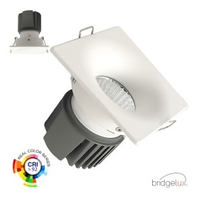 XXLED LED Downlight 15W - WEISS - QUADRATISCH - CRI+92 - UGR13