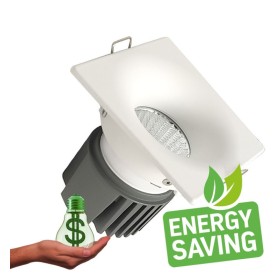 LED Downlight 15W - WEISS - QUADRATISCH - CRI+92 - UGR13