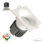 XXLED LED Downlight 15W - WEISS - QUADRATISCH - WOLKE - CRI+92 - UGR13 - Detailansicht