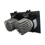 XXLED LED Downlight 30W - Schwenkbar - SCHWARZ- Doppelt - CRI+92 - UGR13 - technische Ansicht
