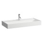 Évier LAUFEN Kartell 100 x 46 cm, avec 1 trou de robinet, sans trop-plein