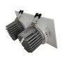 XXLED LED Downlight 30W - Schwenkbar - WEISS Doppelt - CRI+92 - UGR13