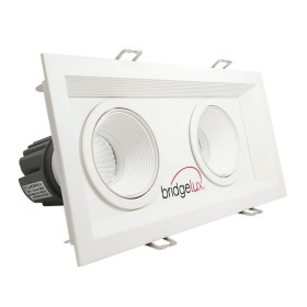 XXLED LED Downlight 30W - Schwenkbar - WEISS Doppelt - CRI+92 - UGR13
