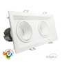 XXLED LED Downlight 30W - Schwenkbar - WEISS Doppelt - CRI+92 - UGR13 - Produktansicht