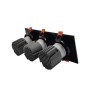 XXLED LED Downlight 45W - Schwenkbar - SCHWARZ - Dreifach - CRI+92 - UGR13 - technische Ansicht