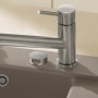 Villeroy & Boch Subway Style 45 Einbauspüle, Ablaufgarnitur mit Excenterbetätigung, Becken links - Detailansicht