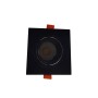 XXLED LED Downlight Carré 15W - Orientable - NOIR - IRC+92 - UGR13 - photo produit