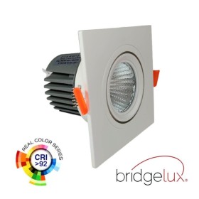 LED Downlight Quadratisches 15W - Schwenkbar - WEISS - CRI+92 - UGR13