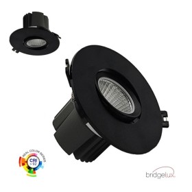 XXLED LED Downlight Rund 15W - Schwenkbar - Schwarz - CRI+92 - UGR13