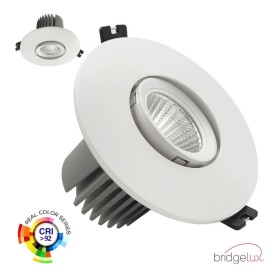 XXLED LED Downlight Rund 15W - Schwenkbar - WEISS - CRI+92 - UGR13