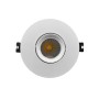 XXLED LED Downlight Rund 15W - Schwenkbar - WEISS - CRI+92 - UGR13 - Detailansicht