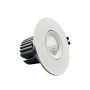 XXLED LED Downlight Rund 15W - Schwenkbar - WEISS - CRI+92 - UGR13 - Detailansicht