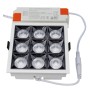 XXLED LED Einbaustrahler 40W mit OSRAM Chip PALACE 24º UGR17 140lm/W - Detailansicht