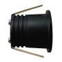 XXLED LED Strahler Downlight 5W - Schwarz - Bridgelux Chip - UGR13 - Detailansicht