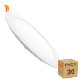 XXLED Pack 20stk. LED Einbauleuchte 20W kreisförmig - OSRAM CHIP DURIS E 2835
