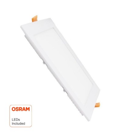 XXLED Faretto a incasso LED 20W Quadrato - OSRAM CHIP DURIS E 2835