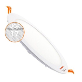 XXLED LED Einbauleuchte 24W kreisförmig - UGR17 - OSRAM CHIP DURIS E 2835