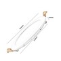XXLED Faretti a incasso LED 8W circolare - chip OSRAM DURIS E 2835 - vista tecnica