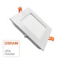 XXLED LED Einbauleuchte 8W Quadratisch - OSRAM CHIP DURIS E 2835