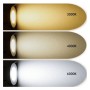 XXLED LED Einbauleuchte 8W Quadratisch - OSRAM CHIP DURIS E 2835 - Produktansicht