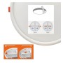 XXLED Plafoniera LED Incasso Rotonda 20W Downlight Regolabile - Chip OSRAM DURIS E 2835 - vista tecnica