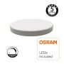 XXLED Plafoniera LED 24W chip OSRAM - DRAMMEN - Argento - vista dettagliata