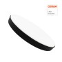 XXLED Plafoniera LED 24W Chip OSRAM - NARVIK - Nero