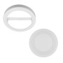 XXLED Convertisseur d'Anneau + Plaque LED Slim Ronde 20W - Puce OSRAM DURIS E 2835 - vue technique