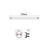 XXLED PACK 10stk. LED Röhre Glas - 20W PRO - 120cm T8 - 170 Lm/W - PRO MAX LUMENS - 3400Lm - NO FLICK
