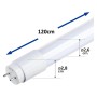 XXLED 10x Samsung Kristall LED Röhre 120cm, 18W T8, 300º - Höhe Leuchtkraft - Produktansicht