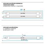XXLED 10x Samsung Kristall LED Röhre 120cm, 18W T8, 300º - Höhe Leuchtkraft - technische Ansicht