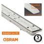 XXLED OSRAM LED-Chip Feuchtraum-Wannenleuchte 150cm (44W-38W-32W-25W Einstellbar) IP66 - technische Ansicht