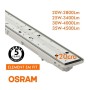 XXLED OSRAM LED-Chip Feuchtraum-Wannenleuchte 120cm PIR-Sensor (35W-30W-25W-20W Einstellbar) IP66 - Produktansicht
