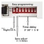 XXLED OSRAM LED-Chip Feuchtraum-Wannenleuchte 120cm PIR-Sensor (35W-30W-25W-20W Einstellbar) IP66 - technische Ansicht